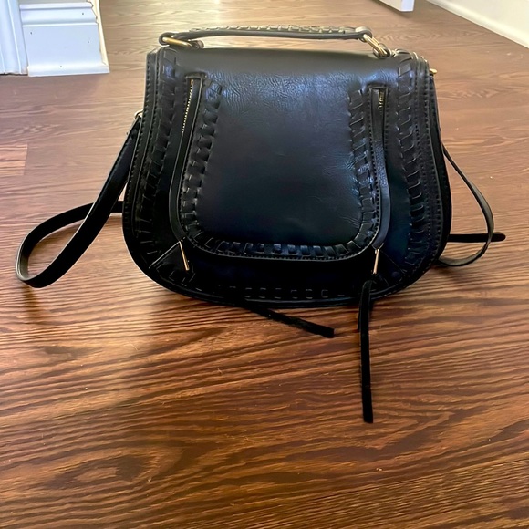 Black cross body bag medium size - Picture 1 of 3